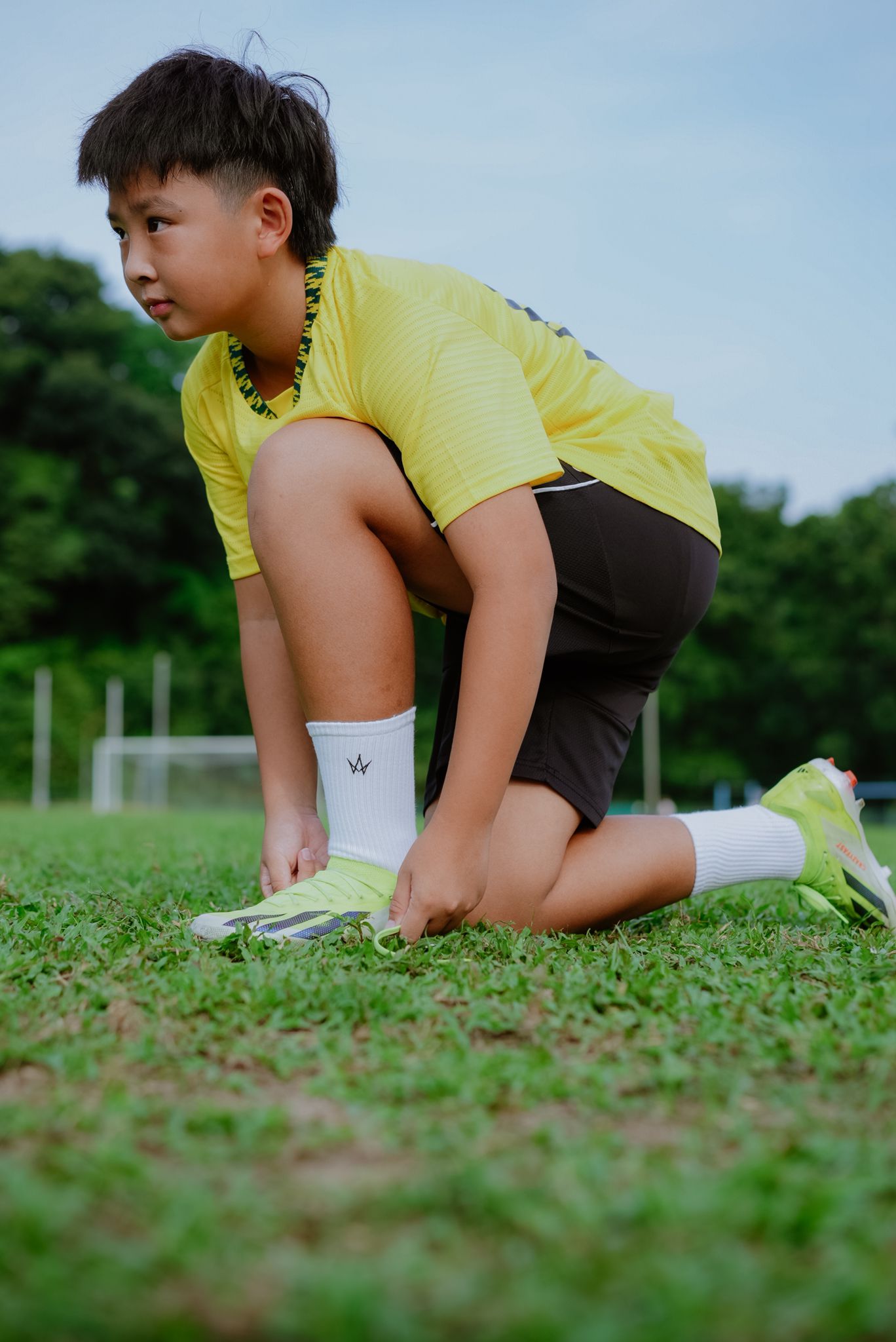 ALPHA 5s (Toe Grip Socks)(WHITE)