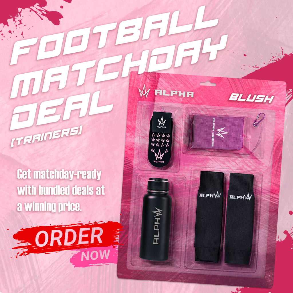 Alpha Football Matchday Blister Pack – BLUSH (Trainers Edition)