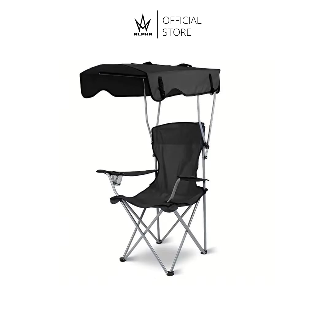 Alpha Throne Foldable Chair with Roof