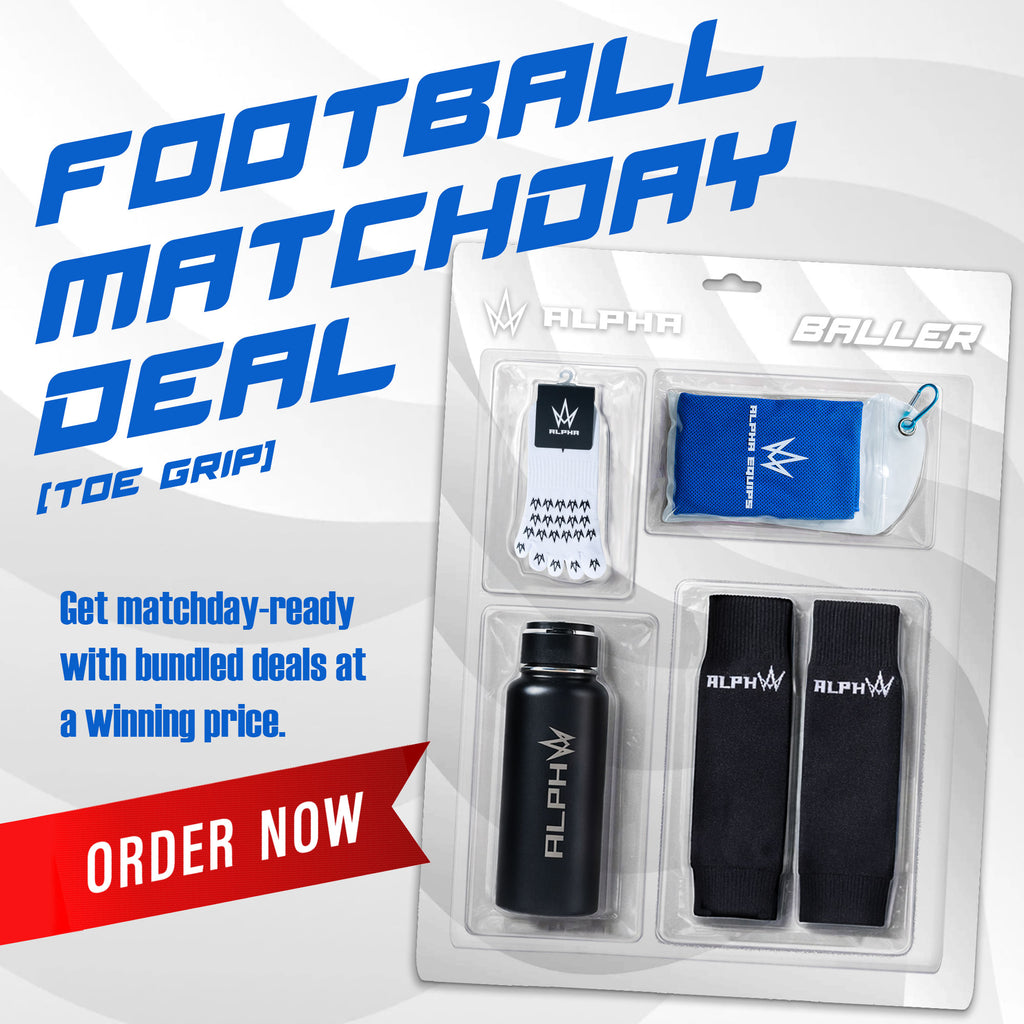 Alpha Football Matchday Blister Pack - BALLER (Toe Grip Edition)