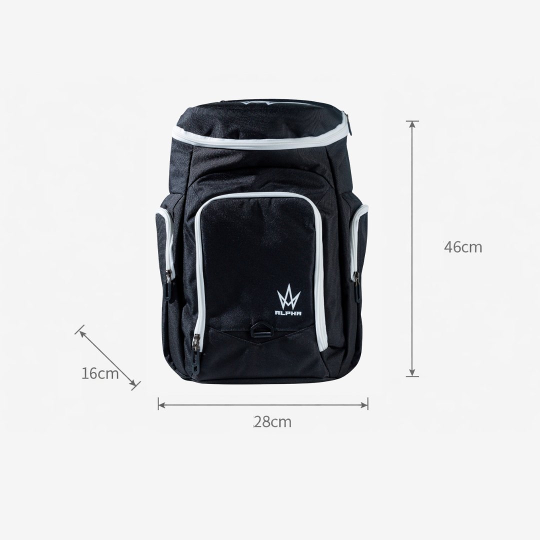 ALPHA BACKPACKER (White Zipper)