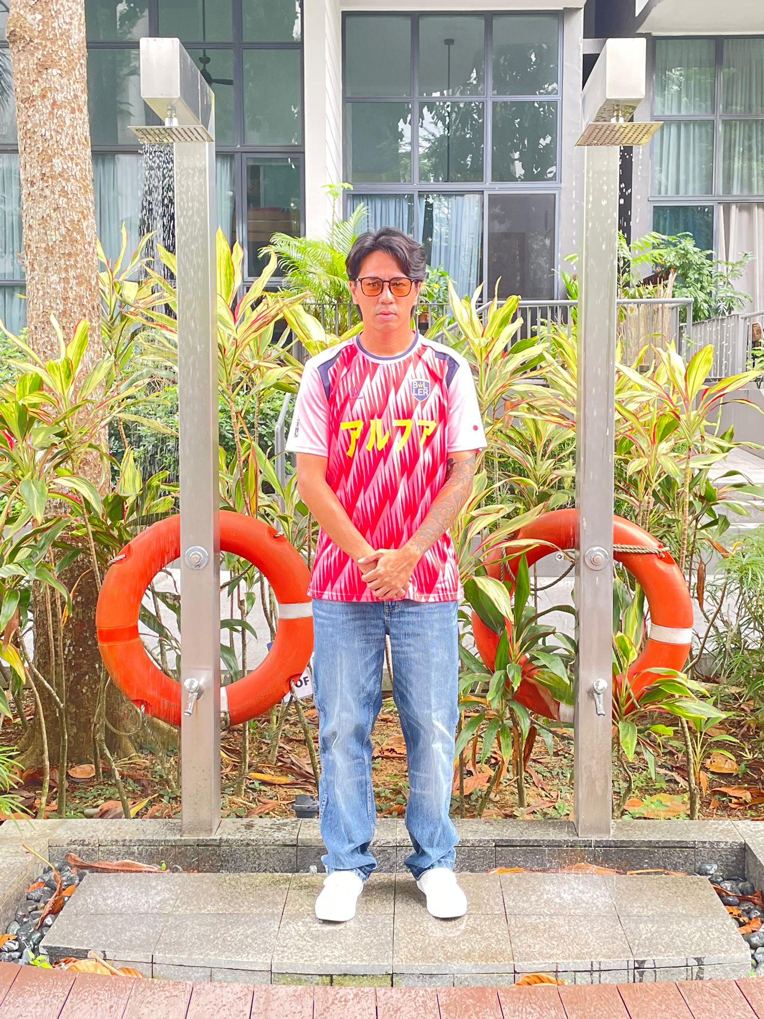 ALPHA  Arigato - Performance Streetwear (Polo Shirt)